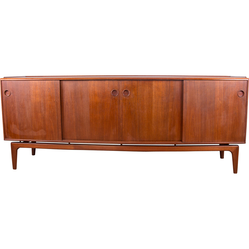 Alte dänische Enfilade aus Teakholz von Arne Hovmand-Olsen für Mogens Kold, 1960