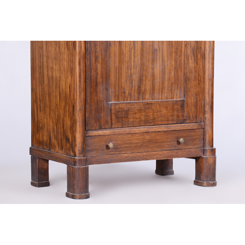 Mid century Biedermeier solid oakwood cabinet, 1830s
