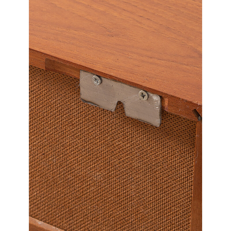 Vintage teak wall console by Kai Kristiansen for Aksel Kjersgaard, Denmark 1960