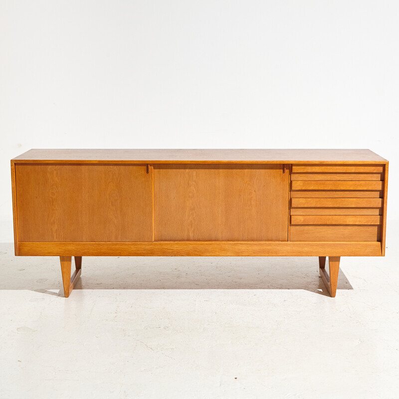 Credenza vintage in rovere di Kurt Østervig per Kp Møbler, Danimarca 1960