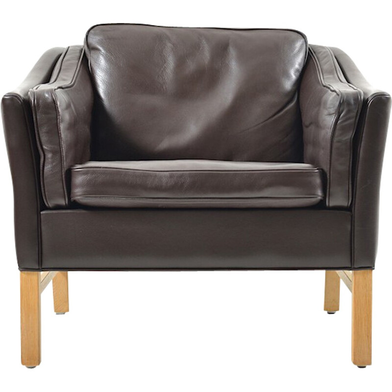 Fauteuil lounge en cuir de Georg Thams - 2005