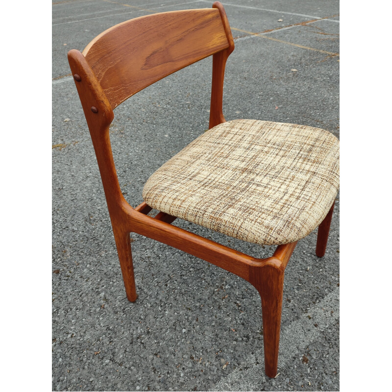 Vintage Scandinavian teak chair by Érik Bûch