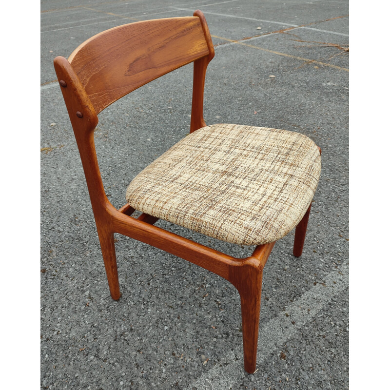Skandinavischer Vintage-Stuhl aus Teakholz von Érik Bûch