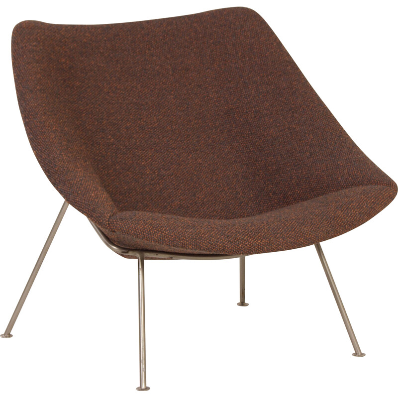 Fauteuil lounge vintage Oyster 156 par Pierre Paulin pour Artifort, 1960