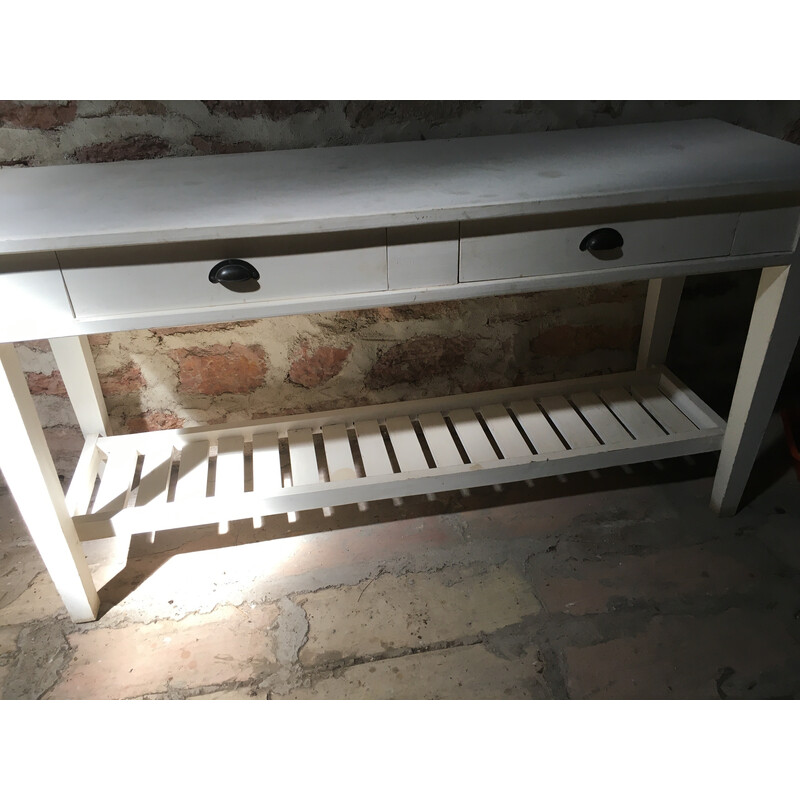 Console in pino vintage