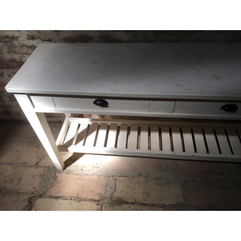 Console in pino vintage