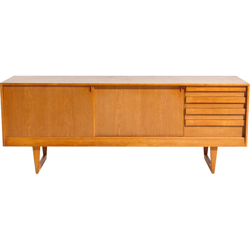 Credenza vintage in rovere di Kurt Østervig per Kp Møbler, Danimarca 1960