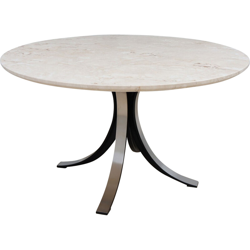 Vintage T69 marble table by Borsani and Gerli for Tecno, 1960s