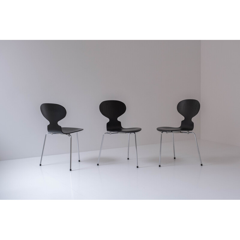 Juego de comedor vintage "100th Anniversary" de Arne Jacobsen para Fritz Hansen