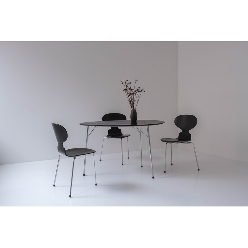 Juego de comedor vintage "100th Anniversary" de Arne Jacobsen para Fritz Hansen