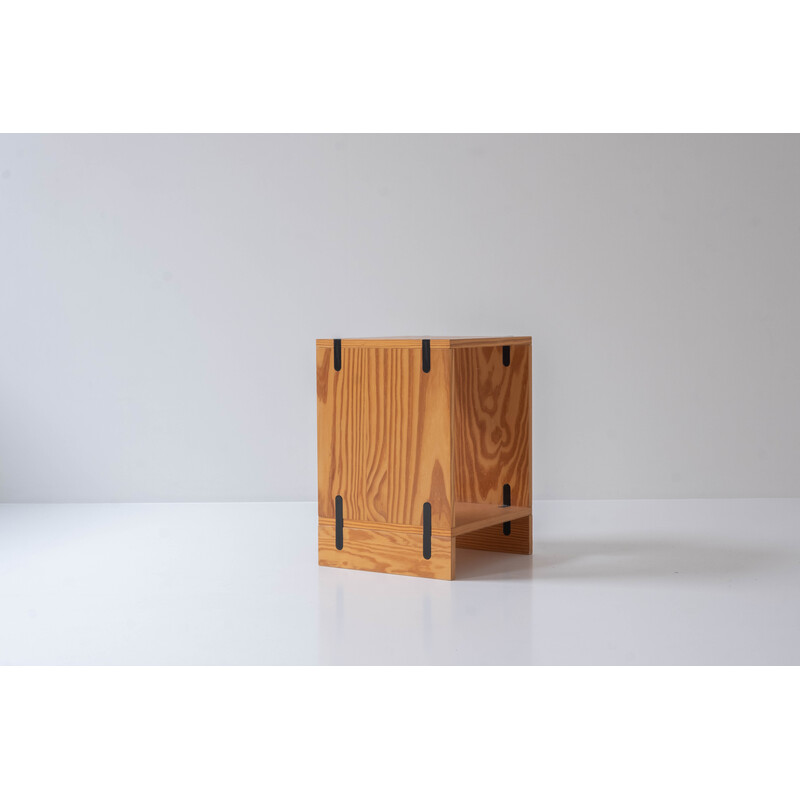 Pareja de mesas auxiliares vintage "Cubex" de Poul Cadovius para Cado, Dinamarca Años 60