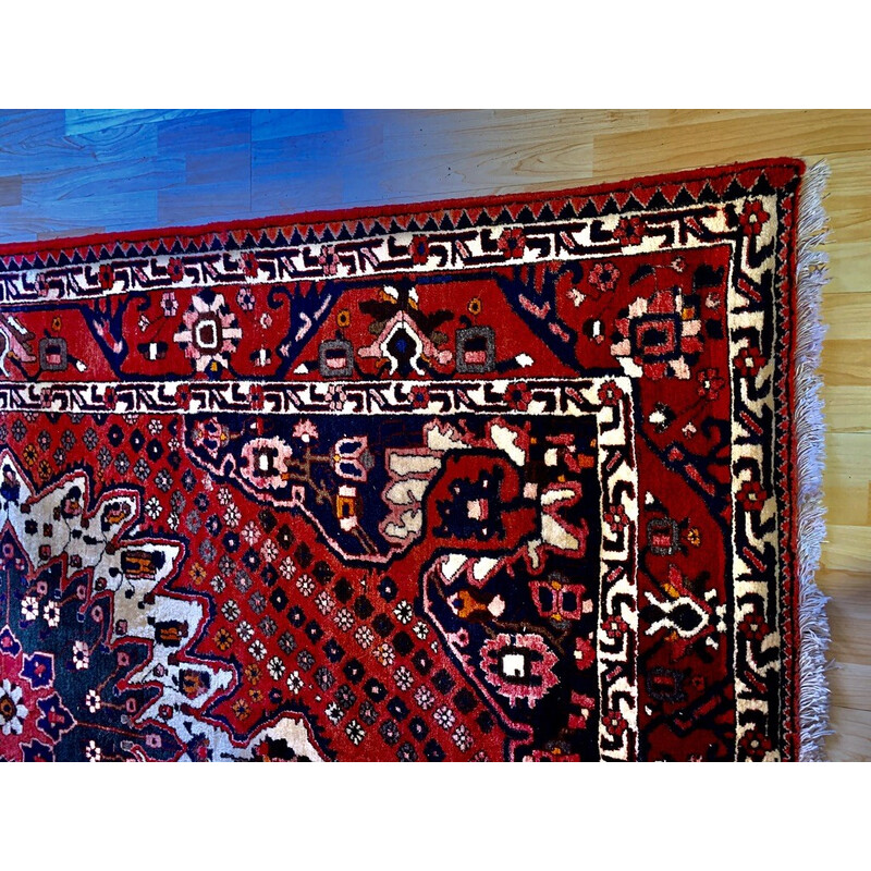 Vintage handgeknoopt Bakthiar tapijt, 1930-1950