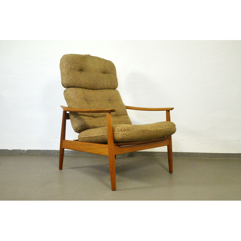 Teak Armchair FD 164 from Arne Vodder for France & Son - 1960s