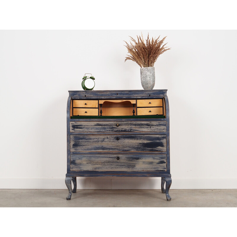 Vintage oakwood secretary, Denmark 1960