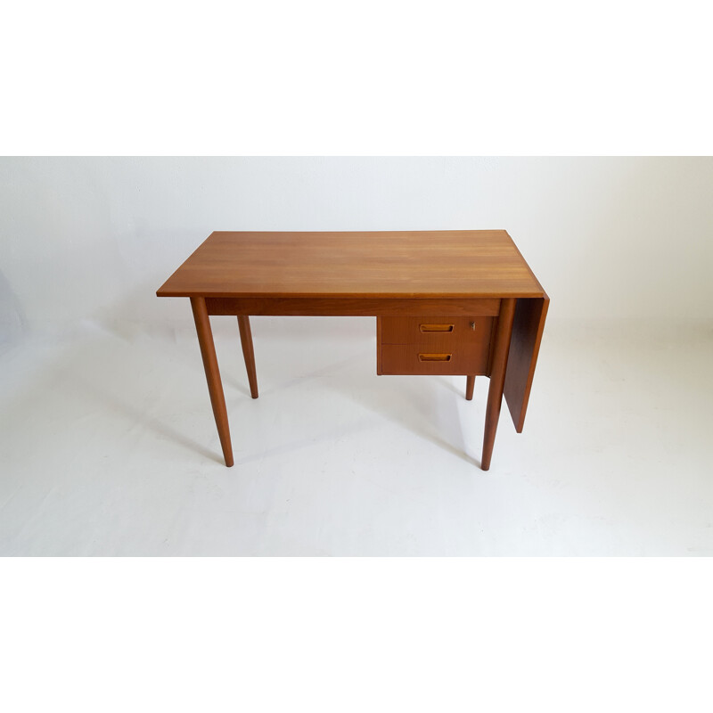 Scandinavian teak desk by Gunnar Nielsen Tibergaard - 1960s