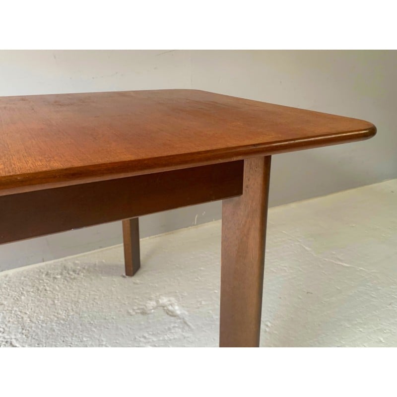Vintage G Plan dining table with angled legs, 1970s