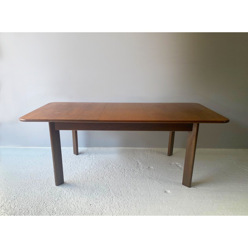 Vintage G Plan dining table with angled legs, 1970s