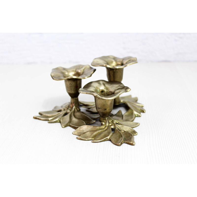 Vintage brass candlestick