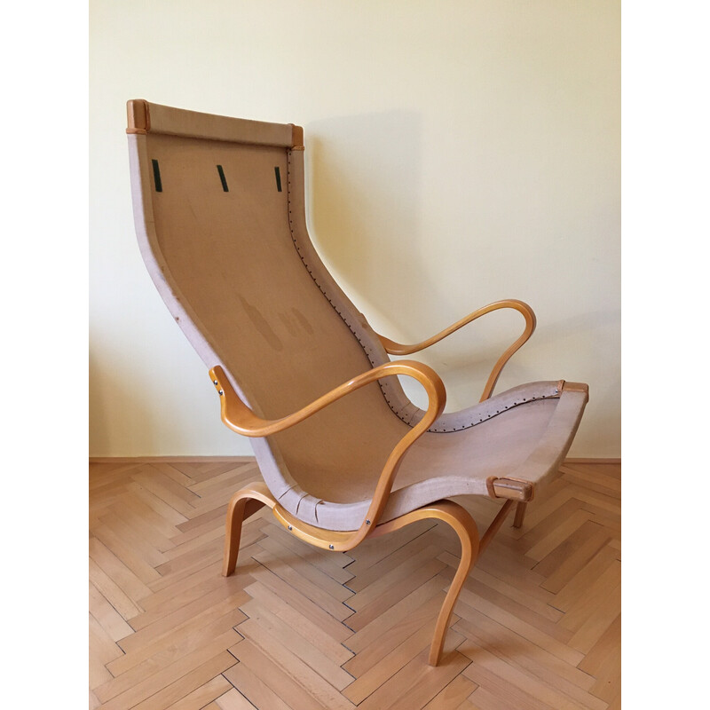 Cadeira de braços Vintage Pernilla por Bruno Mathsson para Dux, década de 1960