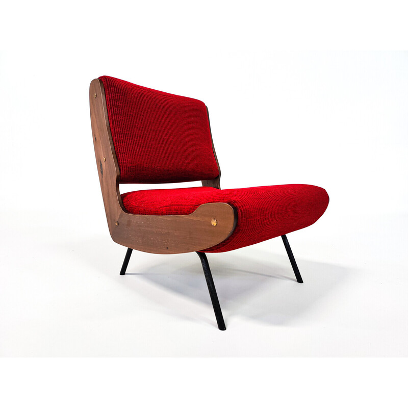 Paire de fauteuils vintage 836 de Gianfranco Frattini pour Cassina, Italie 1950