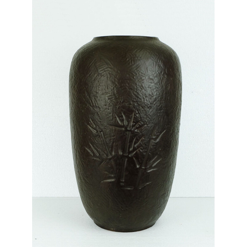 Vase avec motif en relief Cartens - 1960