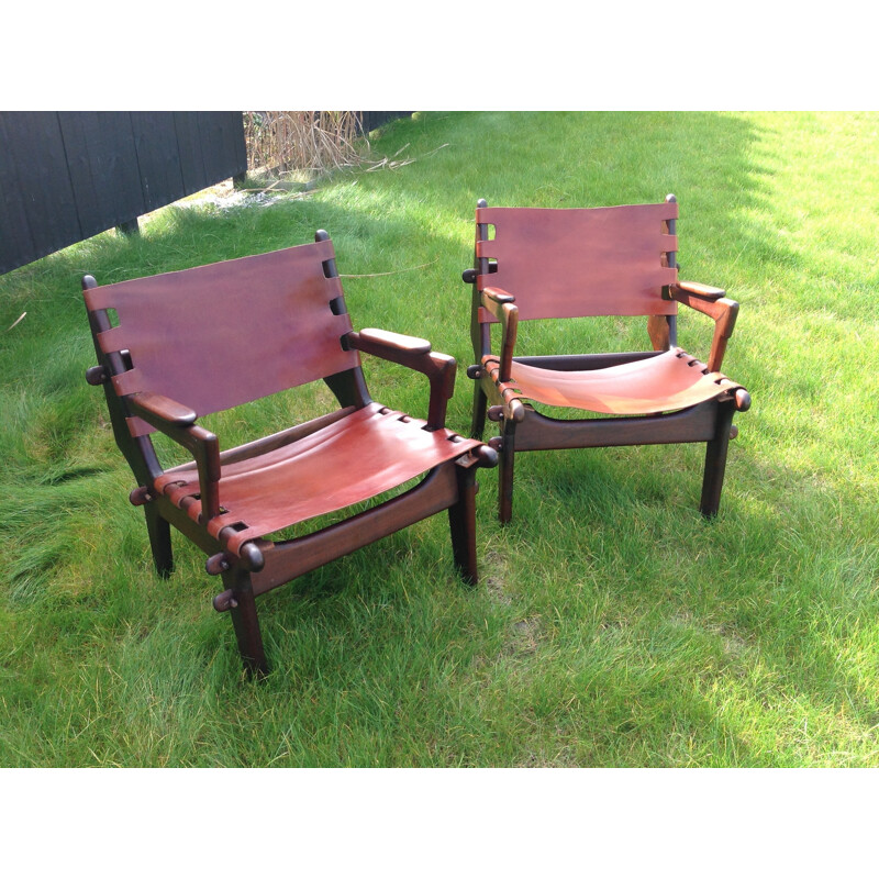 Pair of armchairs Angel PAZMINO - 1960s