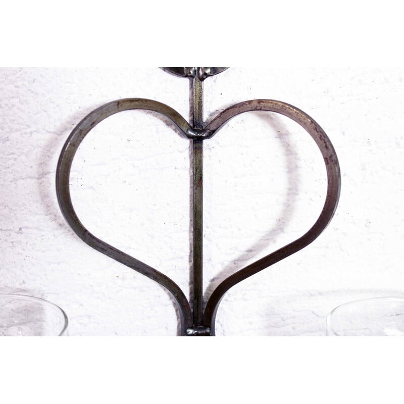 Scandinavian vintage wall candlestick by Harlyk, 1960-1970