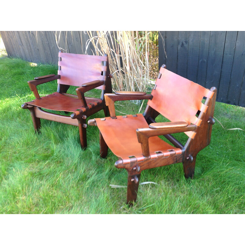 Pair of armchairs Angel PAZMINO - 1960s