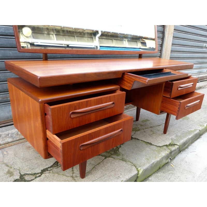 Teak and walnut dressing table, Ib KOFOD-LARSEN - 1962