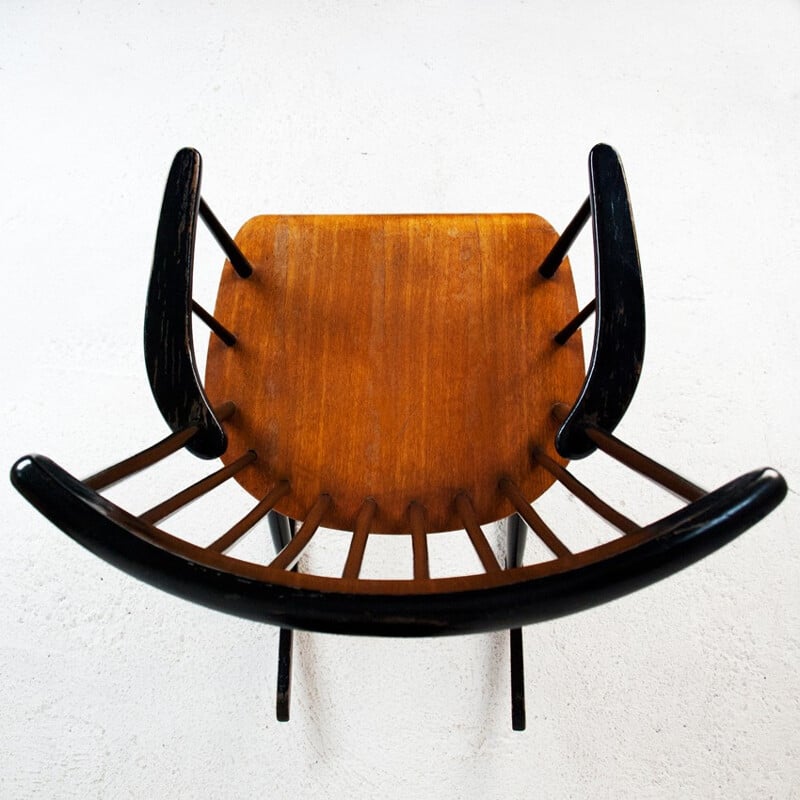 Rocking chair, Ilmari TAPIOVAARA - 1950s