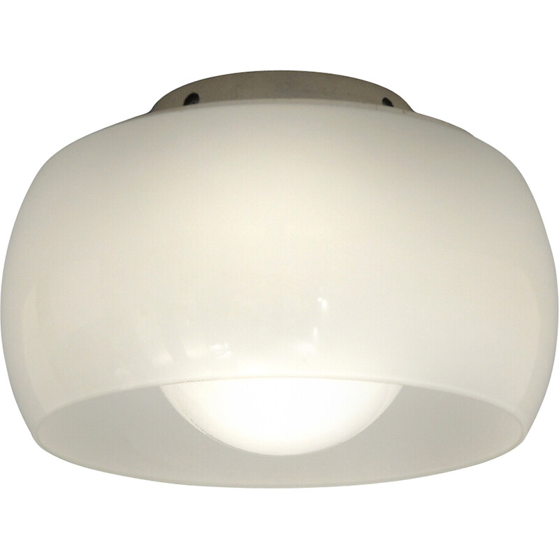 Vintage "Omega" ceiling lamp by Vico Magistretti for Artemide, 1960s