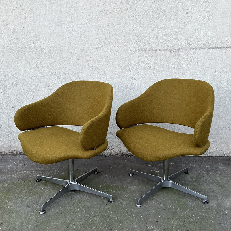 Pair of vintage armchairs by Geoffrey Harcourt for Artifort, 1970