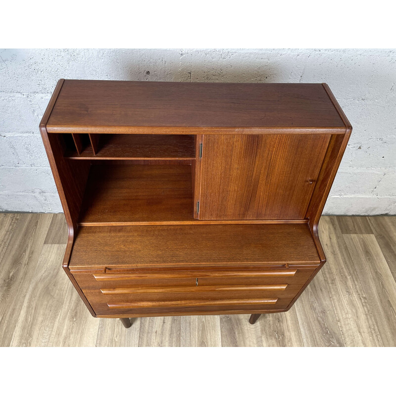 Scandinavian vintage teak secretary, 1960