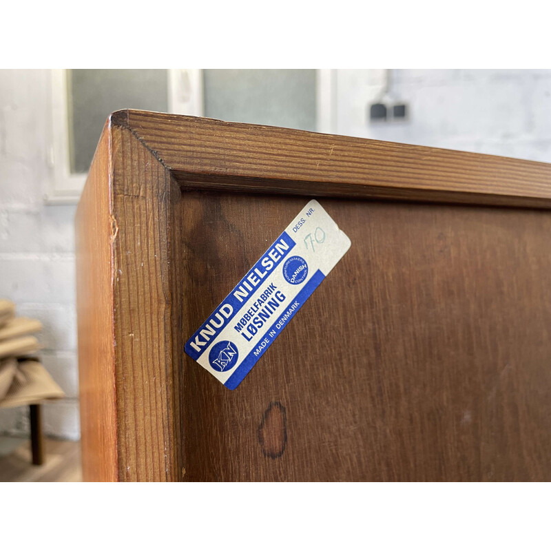 Vintage Scandinavian teak sideboard by Knud Nielsen for Losning Mobelfabrik, 1960s