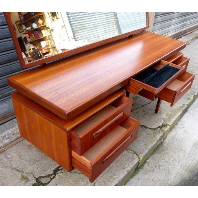 Teak and walnut dressing table, Ib KOFOD-LARSEN - 1962