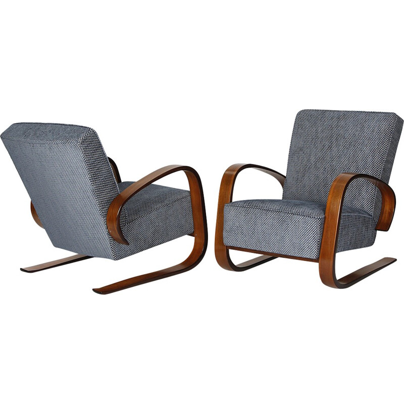 Paire de fauteuils Cantilever de Miroslav Navratil pour Spojene UP Zavody - 1950