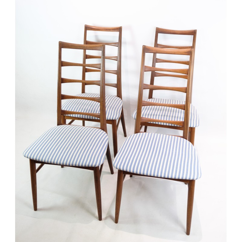 Ensemble de 4 chaises vintage modèle Lis de Niels Koefoed, 1960