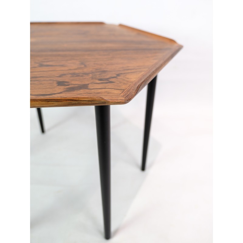 Vintage rosewood side table by Poul Jensen for Blessed, 1960