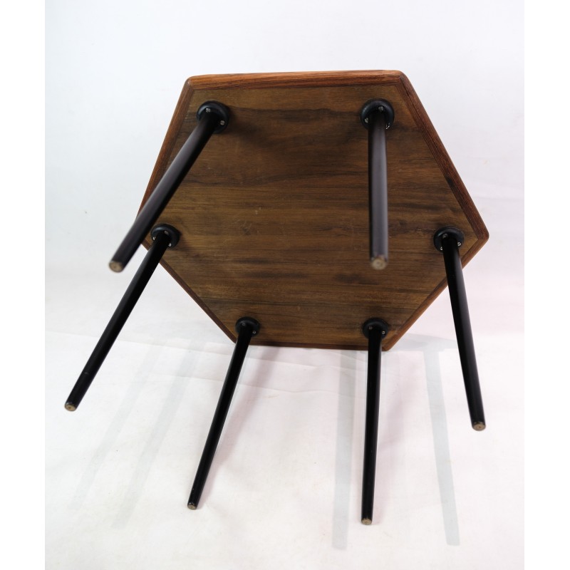 Vintage rosewood side table by Poul Jensen for Blessed, 1960