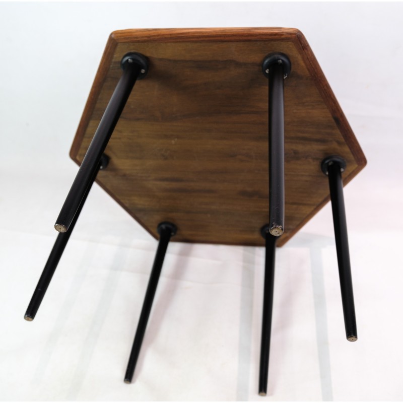 Vintage rosewood side table by Poul Jensen for Blessed, 1960