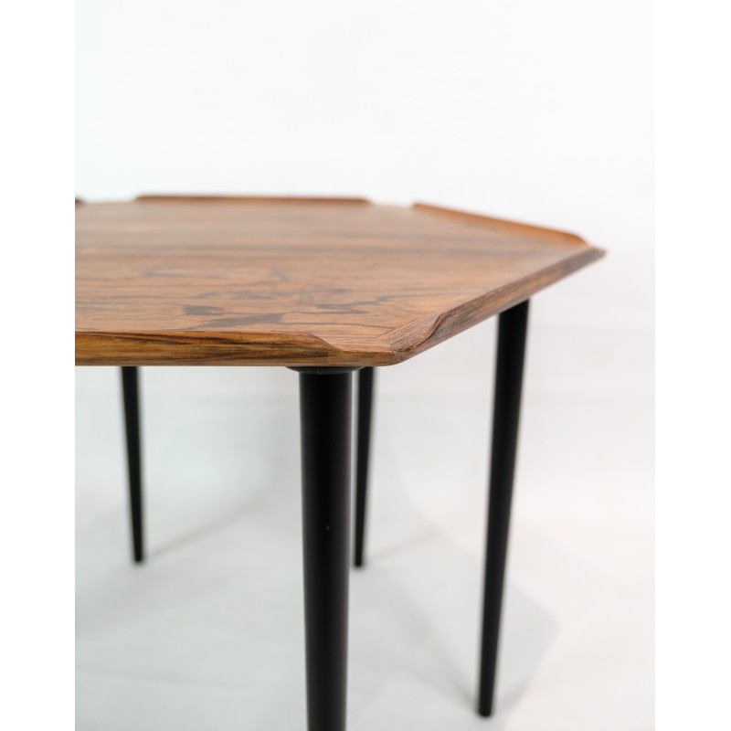 Vintage rosewood side table by Poul Jensen for Blessed, 1960