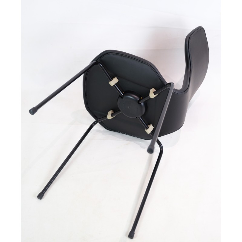 Set of 6 vintage T-chairs model 3103 by Arne Jacobsen for Fritz Hansen