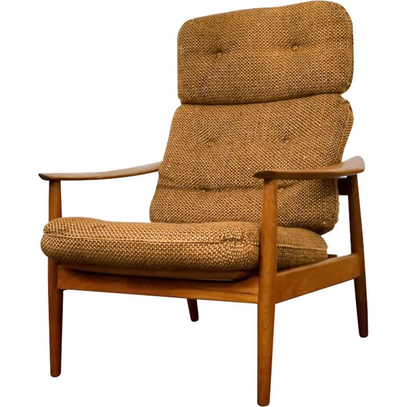 Teak Armchair FD 164 from Arne Vodder for France & Son - 1960s