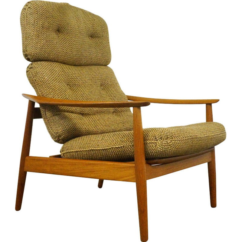 Teak Armchair FD 164 from Arne Vodder for France & Son - 1960s