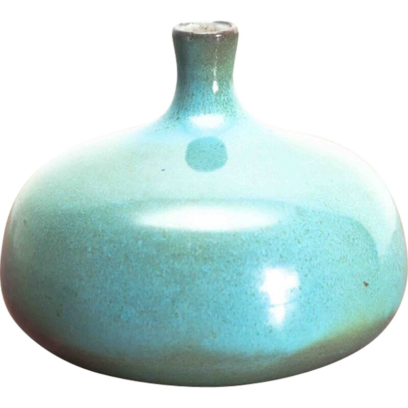 Vase figue en Céramique par Jacques et Dani Ruelland - 1950