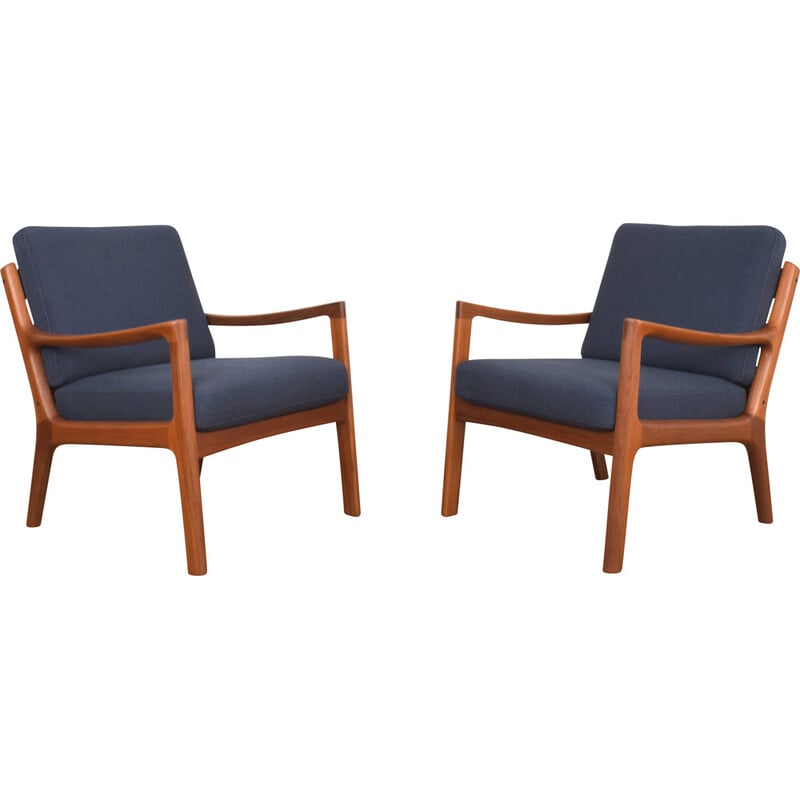paire de fauteuils danois - teck