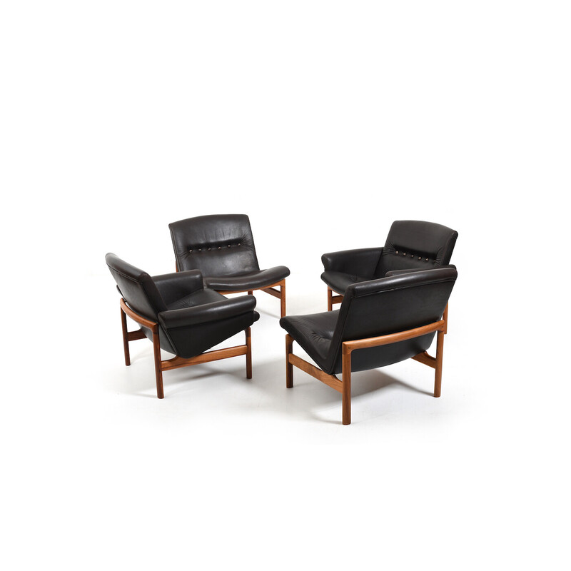 Group vintage living room set by Sven Ellekær for Søren Willadsen, Denmark 1960