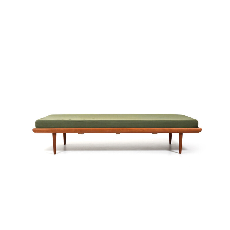 Vintage Minerva teak daybed by Orla Mølgaard and Peter Hvidt for France and Søn, Denmark 1960s