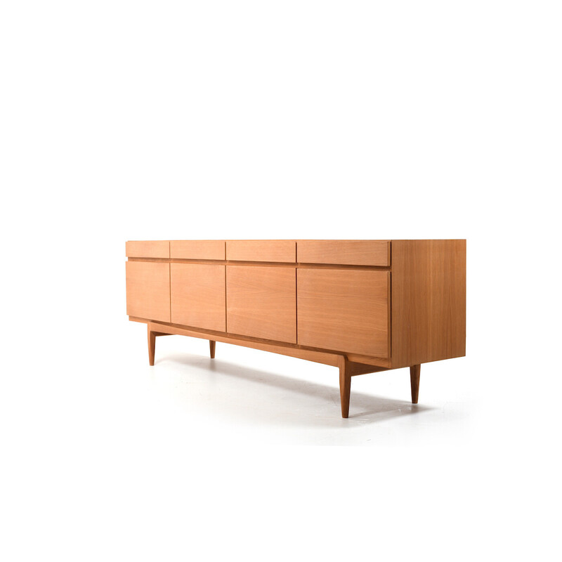 Vintage Fa-66 oakwood sideboard by Ib Kofod-Larsen for Faarup Møbelfabrik, Denmark 1963