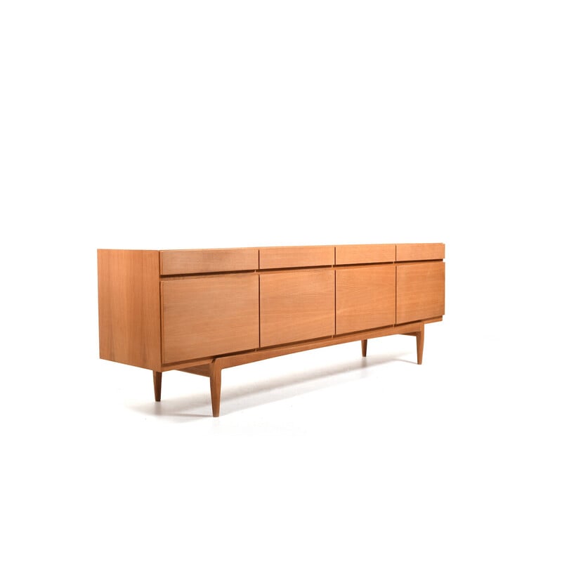 Vintage Fa-66 oakwood sideboard by Ib Kofod-Larsen for Faarup Møbelfabrik, Denmark 1963